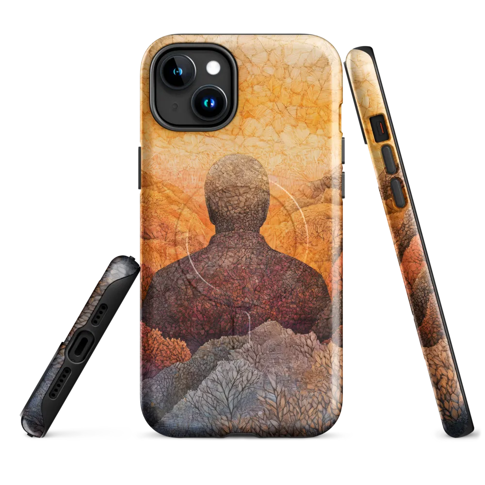 Reflections of Solitude | Phone Case |  15 Plus | MagSafe® Tough Case | Glossy