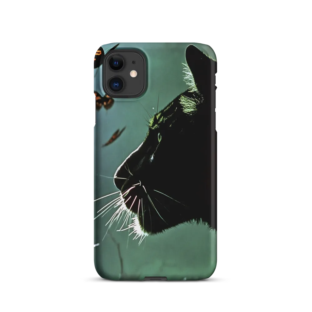 Mystical Encounter: Cat and Butterflies