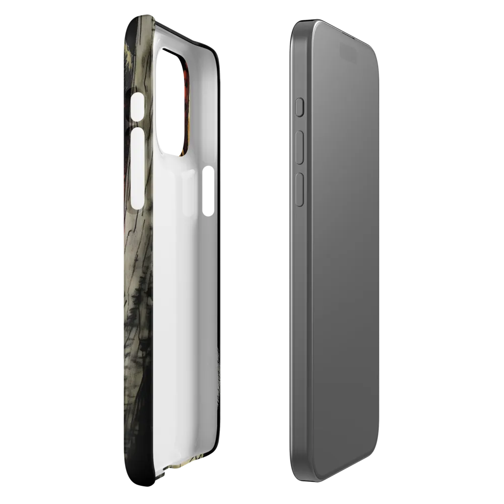 Fierce Gaze of the Wild Cat | Phone Case |  15 Pro Max | Snap Case | Matte