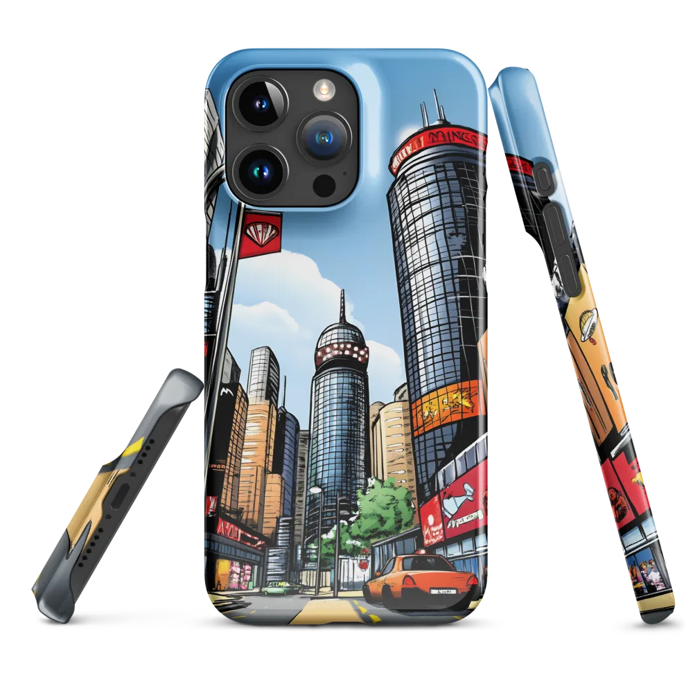 Urban Pulse: A Comic Cityscape