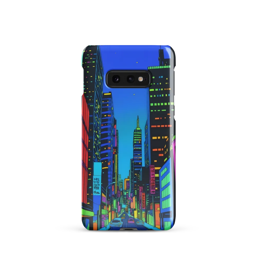 Neon Dreamscape: A Futuristic City at Dusk