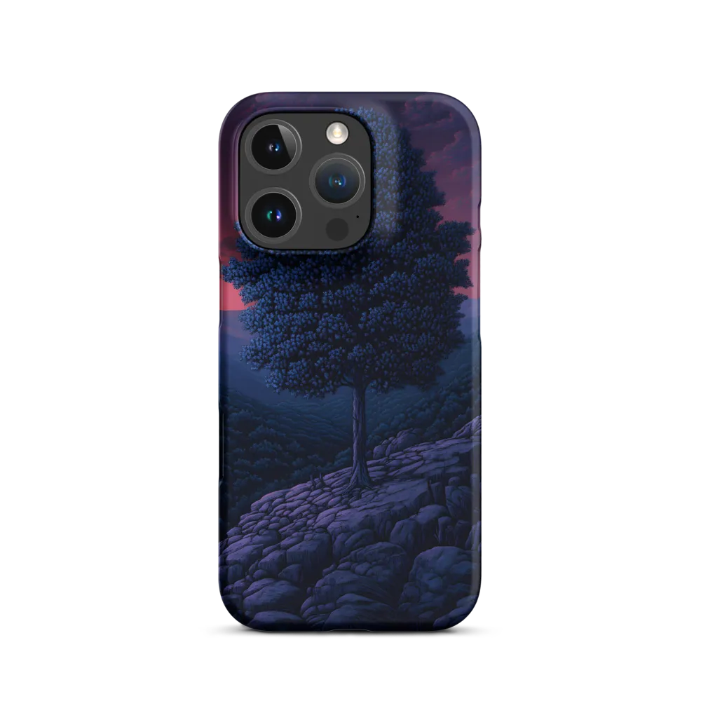 Solitary Sentinel: A Tree at Dusk