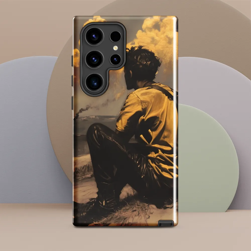 Reflections by the Shore | Phone Case |  S24 Ultra | Tough Case | Glossy