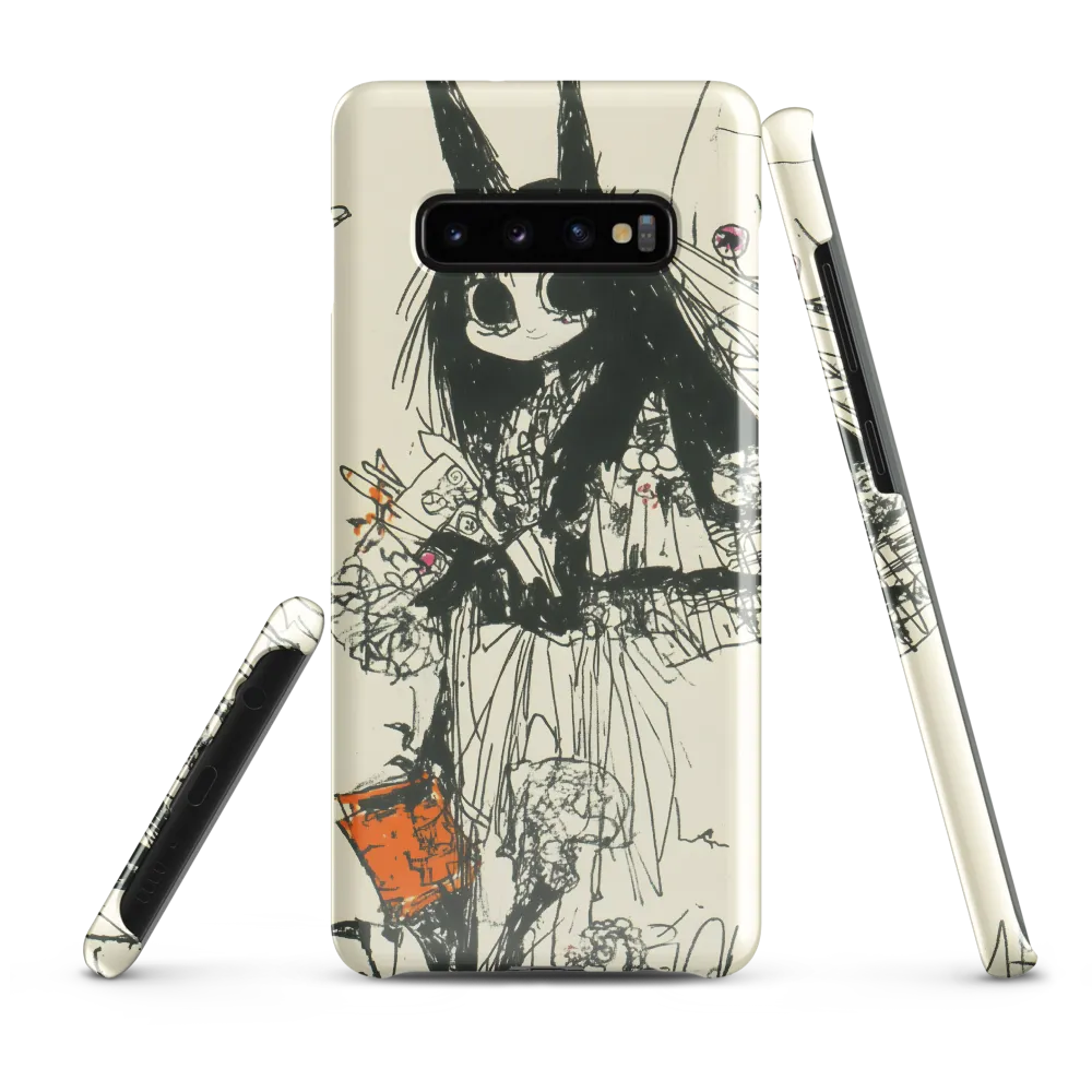 Whimsical Flora | Phone Case |  S10 Plus | Snap Case | Glossy