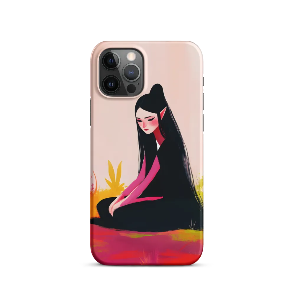 Whispers of Solitude | Phone Case |  12 Pro | Snap Case | Matte