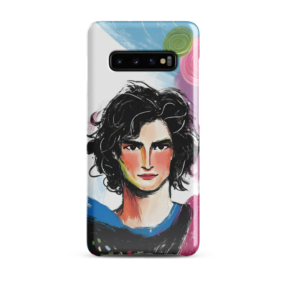 Vibrant Portrait of Youth | Phone Case |  S10 Plus | Snap Case | Glossy