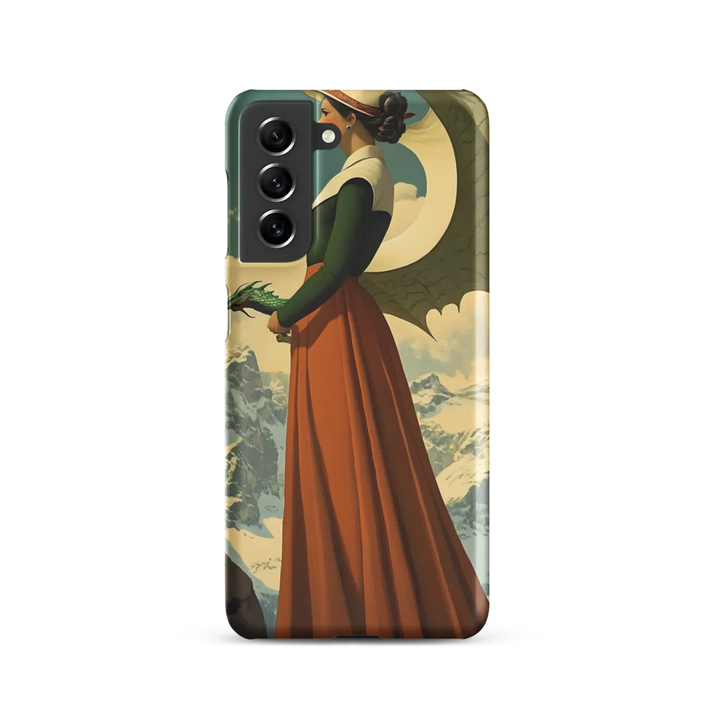 Mystic Harmony: The Dragon Keeper | Phone Case |  S21 | Snap Case | Matte