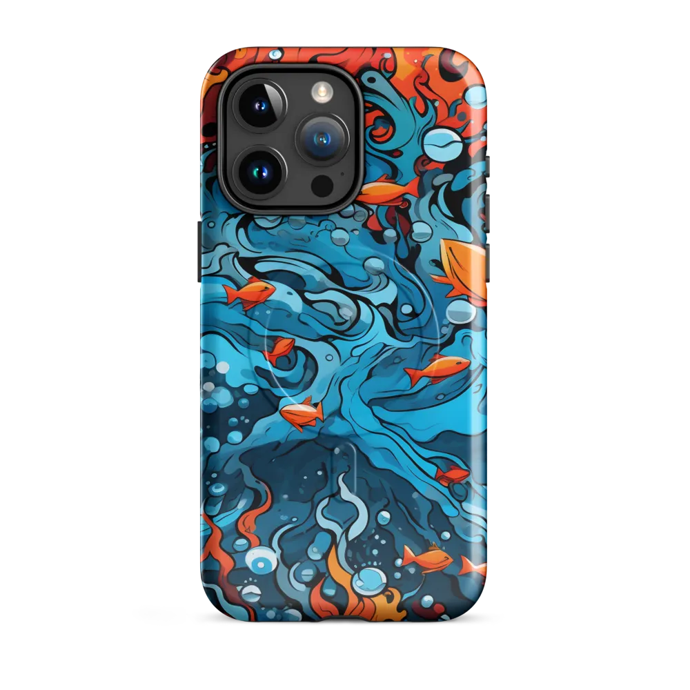Fluid Harmony: Ocean and Flames