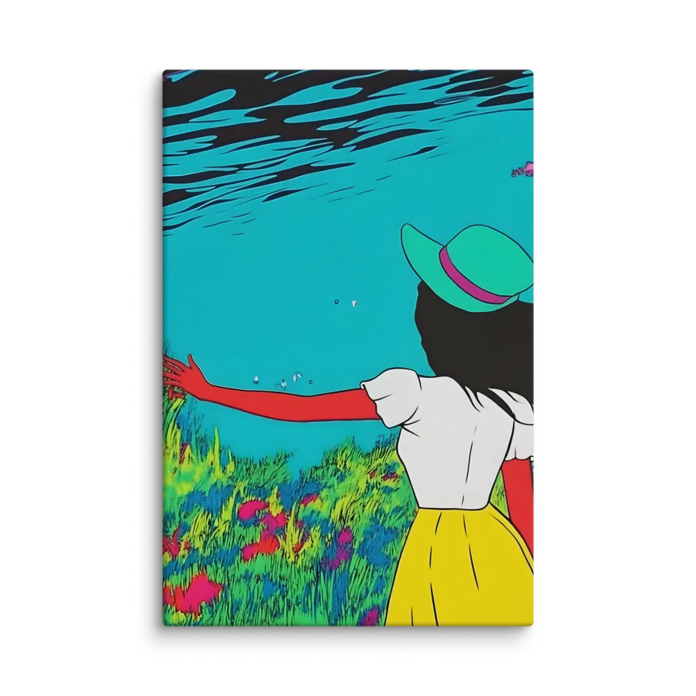 Whimsical Encounter | Canvas | 24″×36″