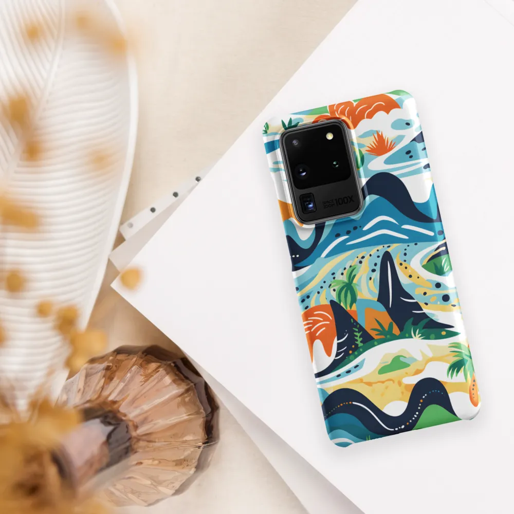 Abstract Tropical Landscape