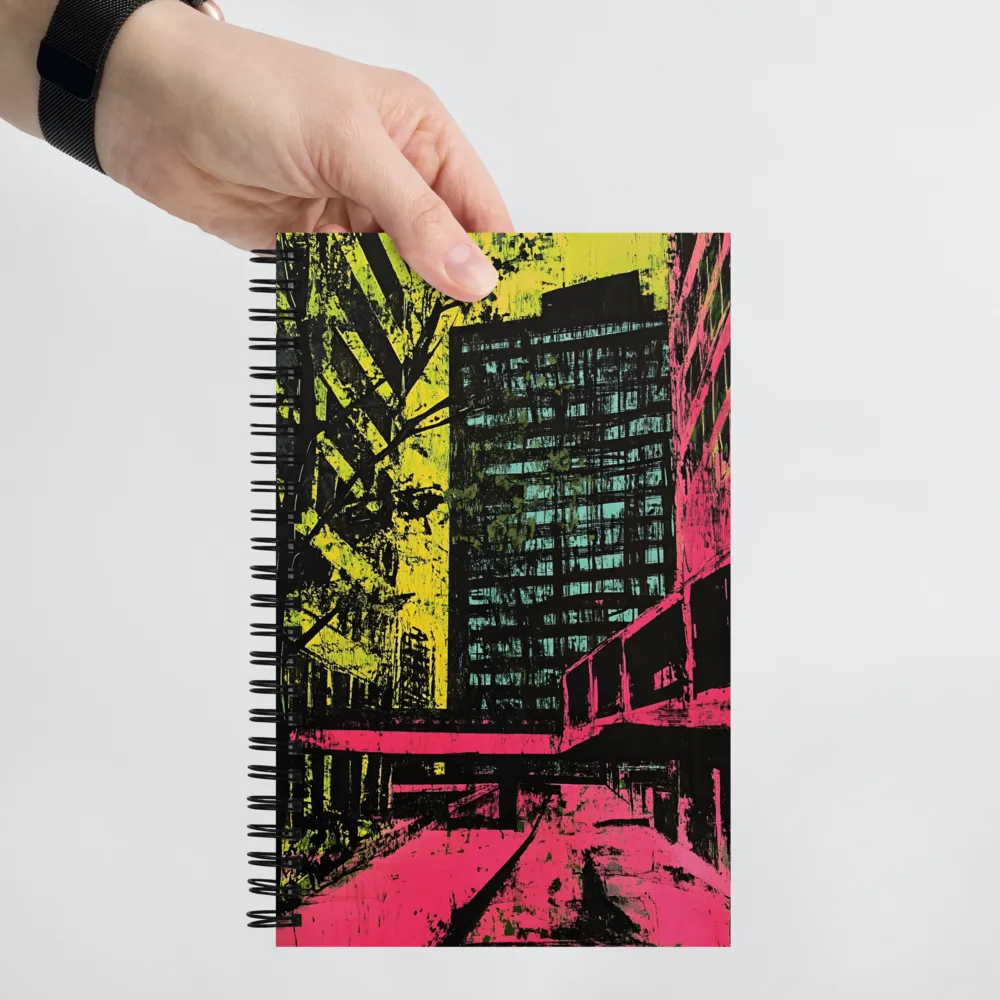 Neon Urbanity | Spiral Notebook