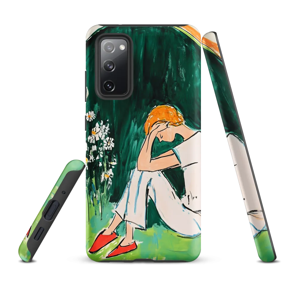Silent Sorrow | Phone Case |  S20 FE | Tough Case | Matte