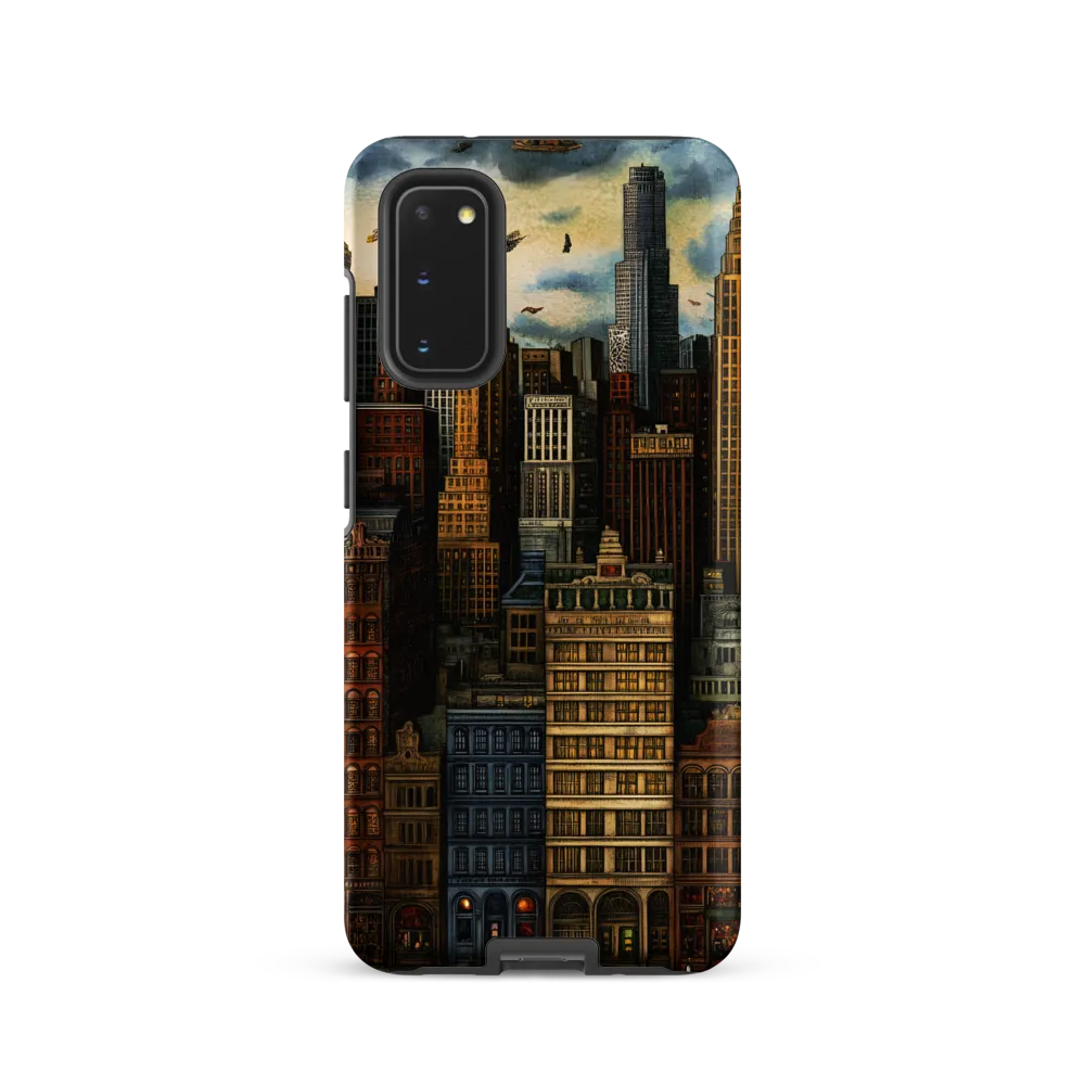 Etched Skyline at Dusk