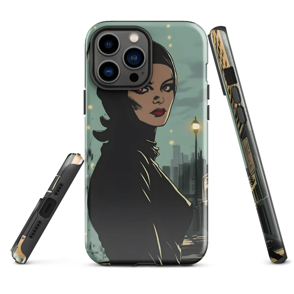 Shadows of Intrigue | Phone Case |  13 Pro Max | Tough Case | Glossy