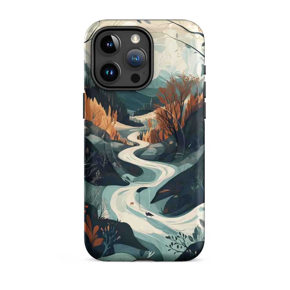 Whispers of Autumn: A Serene River Journey