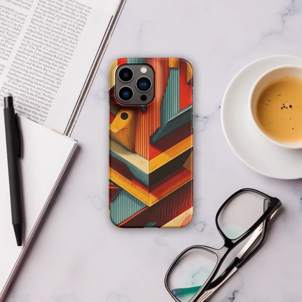 Geometric Harmony | Phone Case |  14 Pro Max | Snap Case | Matte