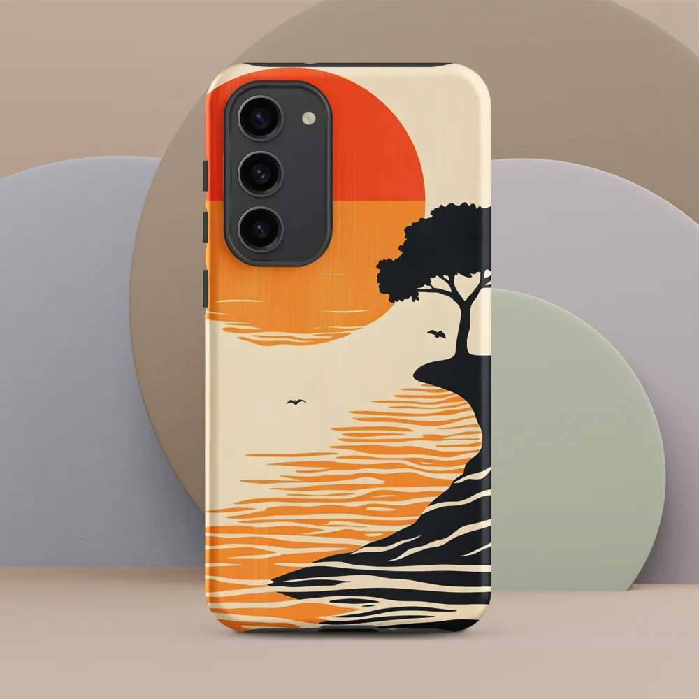 Serene Sunset | Phone Case |  S23 Plus | Tough Case | Matte