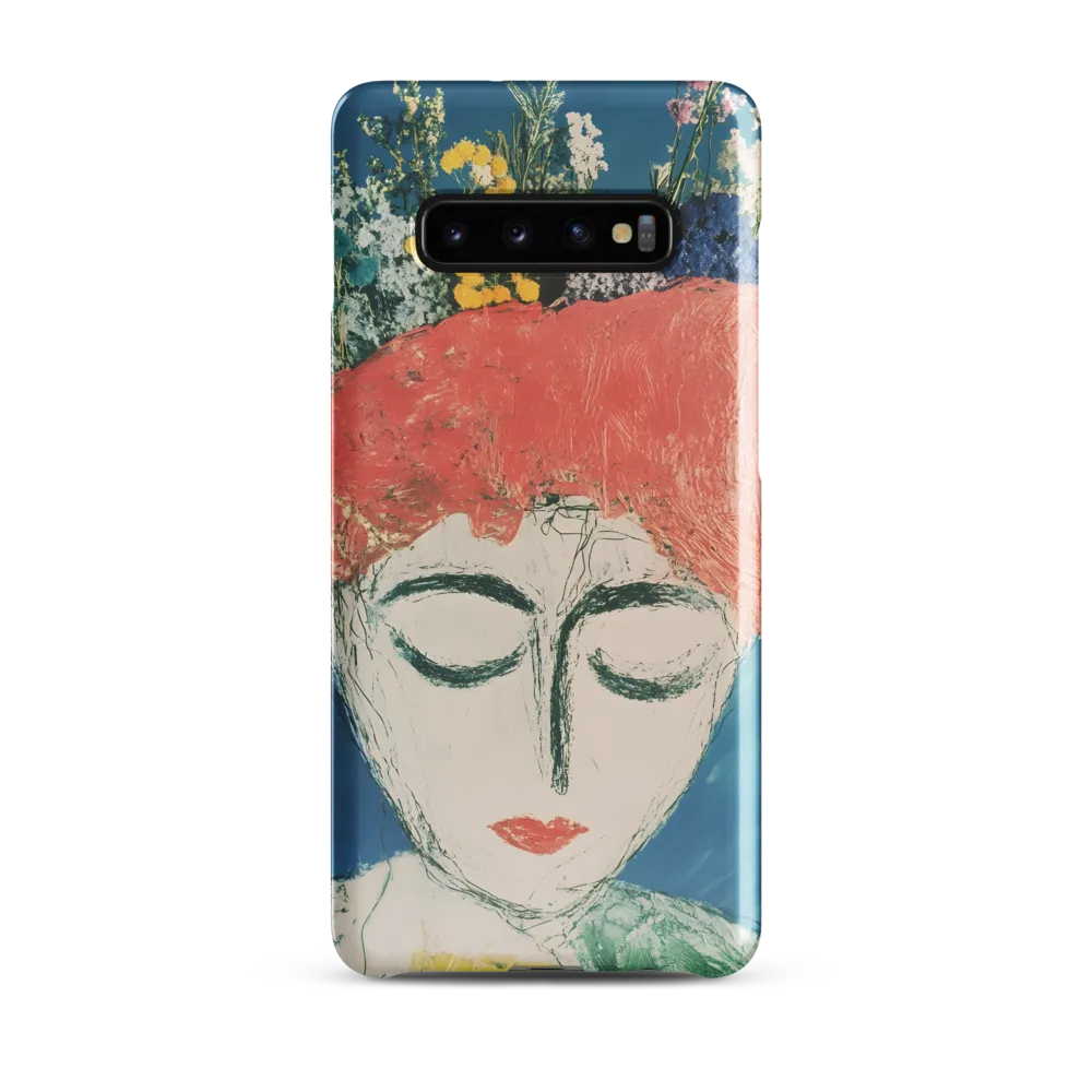 Serenity in Bloom | Phone Case |  S10 Plus | Snap Case | Glossy