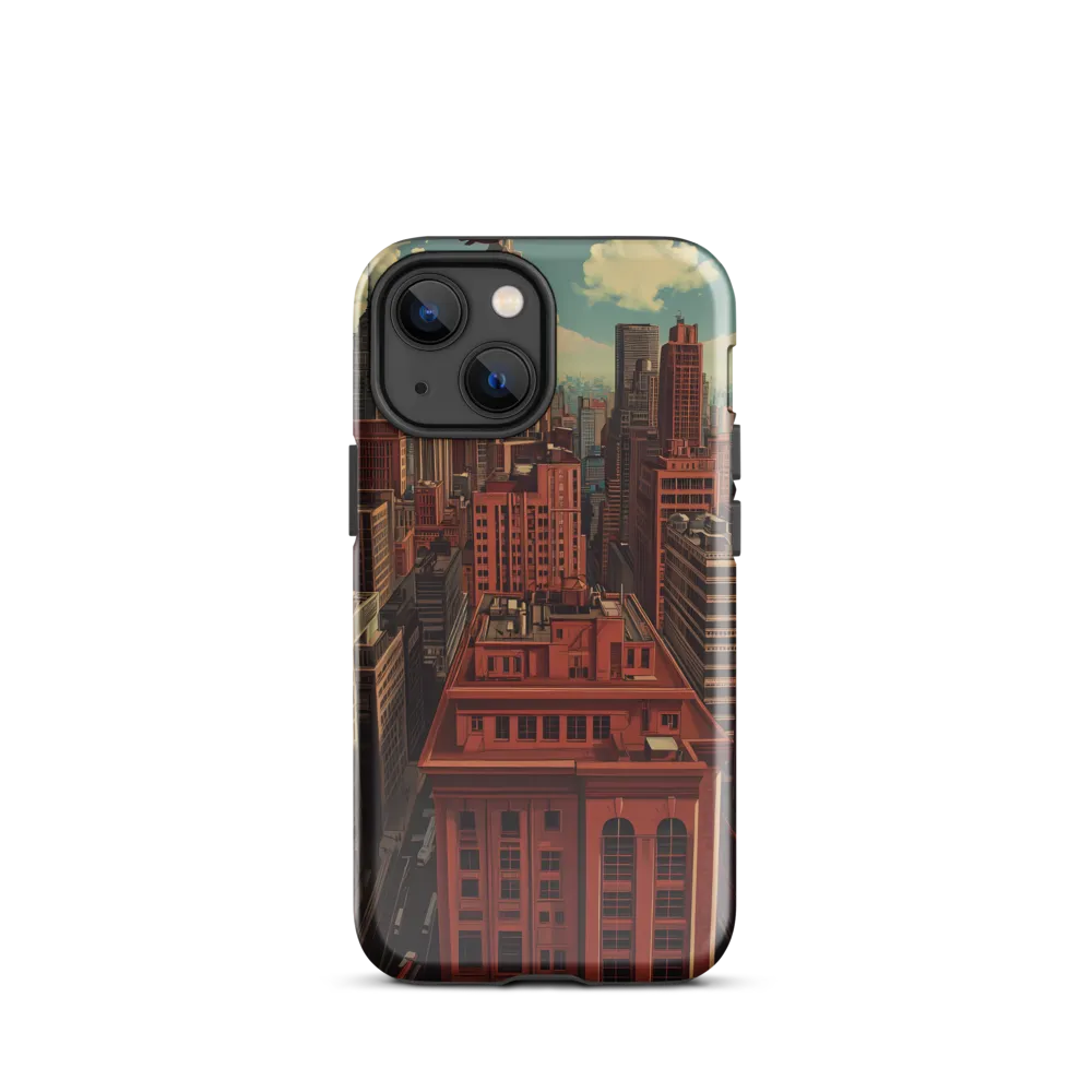 Urban Reverie: A Journey Through the City | Phone Case |  13 mini | Tough Case | Glossy