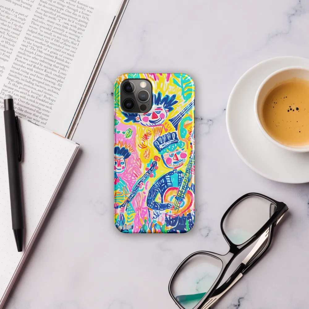 Joyful Duet: A Celebration of Music | Phone Case |  12 Pro | Snap Case | Glossy