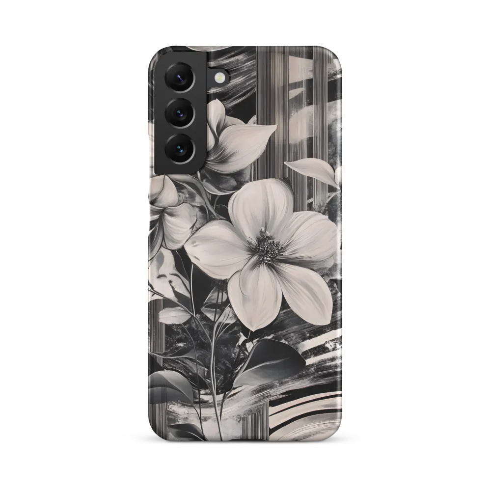 Ethereal Bloom: A Dance of Monochromes