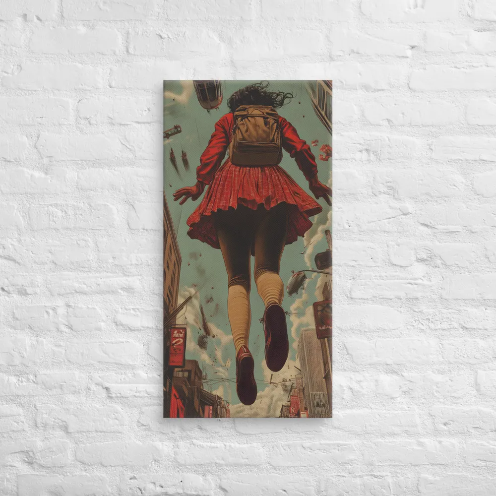 Flight of the Urban Dreamer | Canvas | 16″×32″