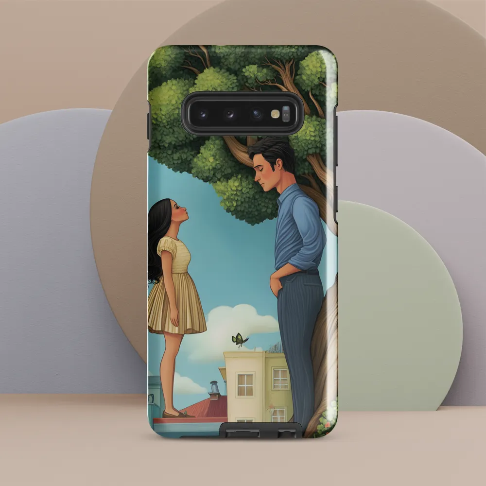 Beneath the Whispering Tree | Phone Case |  S10 Plus | Tough Case | Glossy