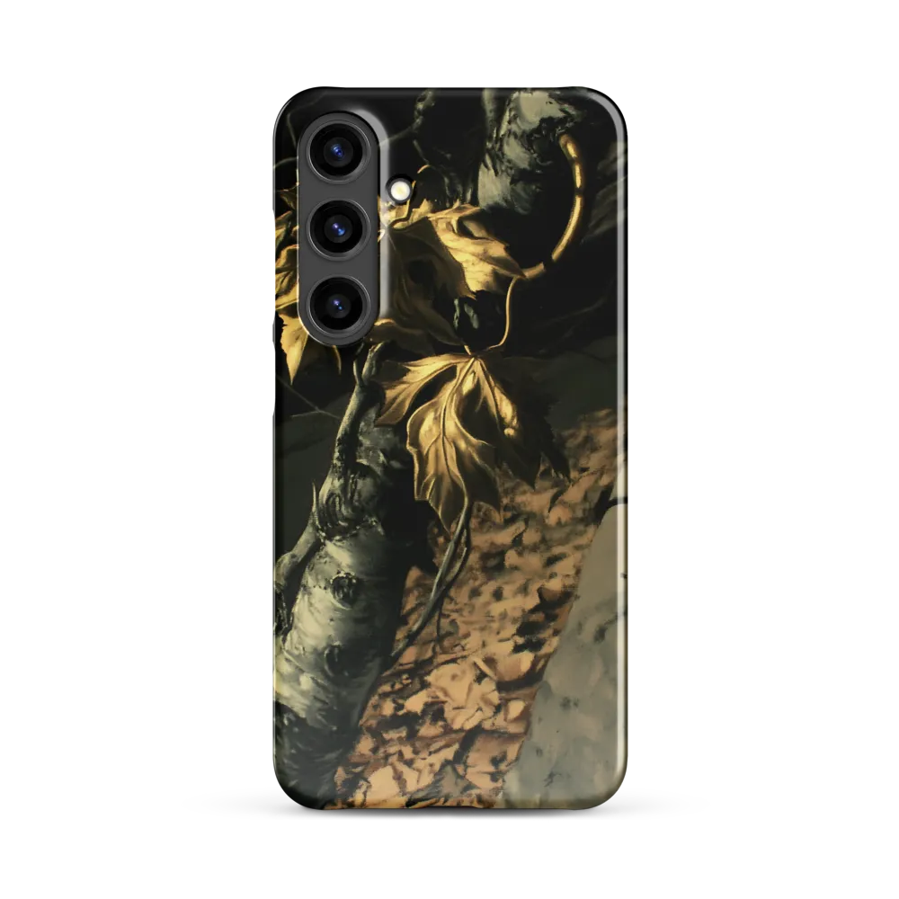 Golden Serenity: A Close Encounter with Nature