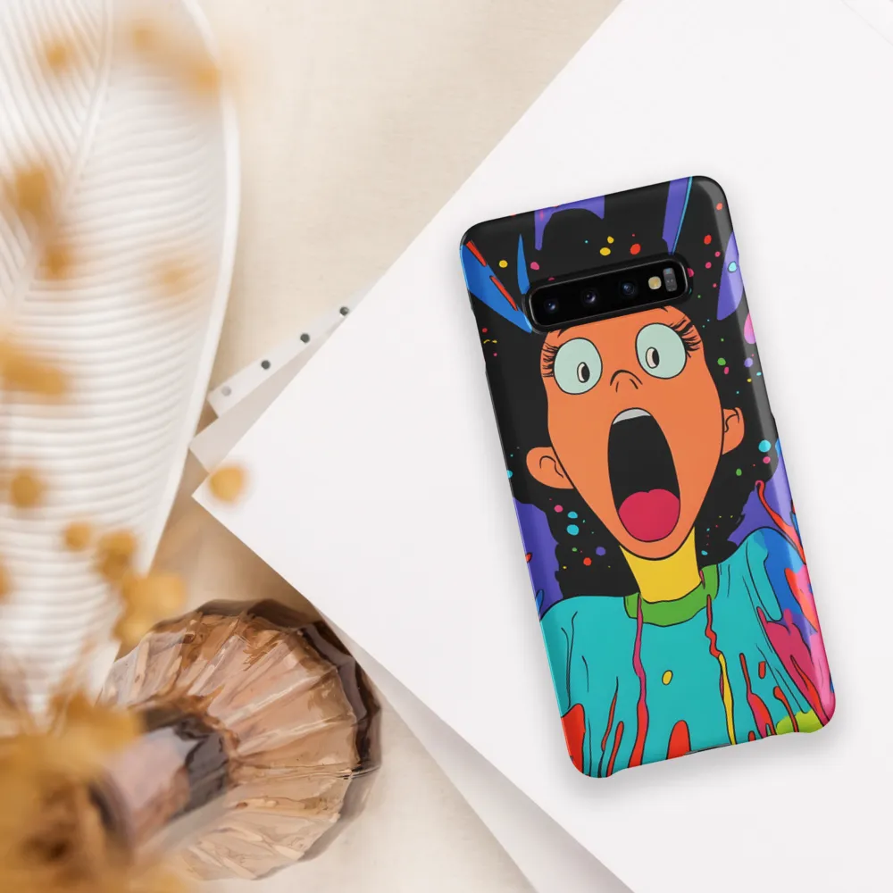 Eruption of Emotion | Phone Case |  S10 Plus | Snap Case | Matte