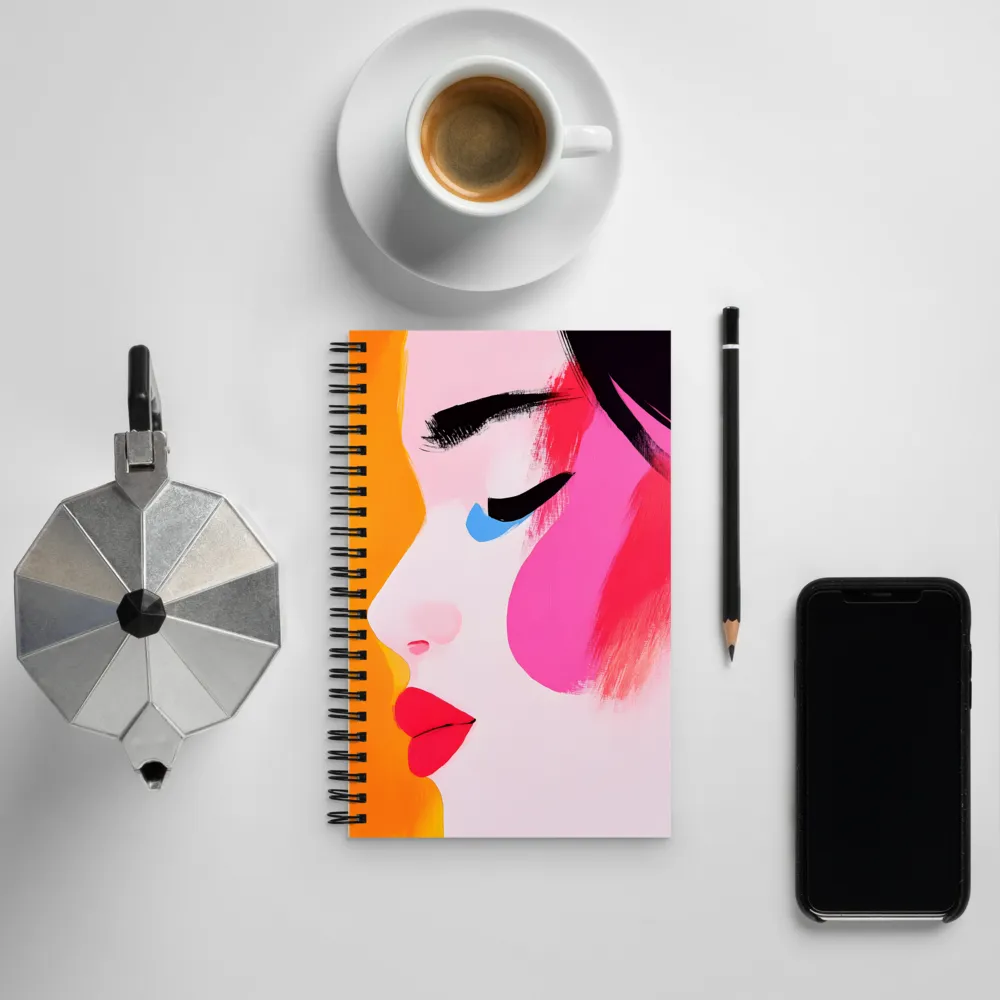 Elegance in Minimalism | Spiral Notebook