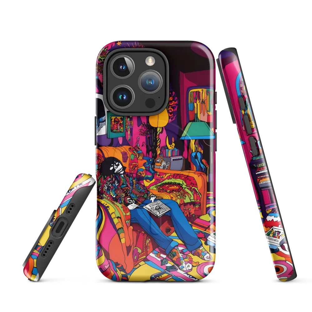 Psychedelic Reverie | Phone Case |  16 Pro | MagSafe® Tough Case | Glossy