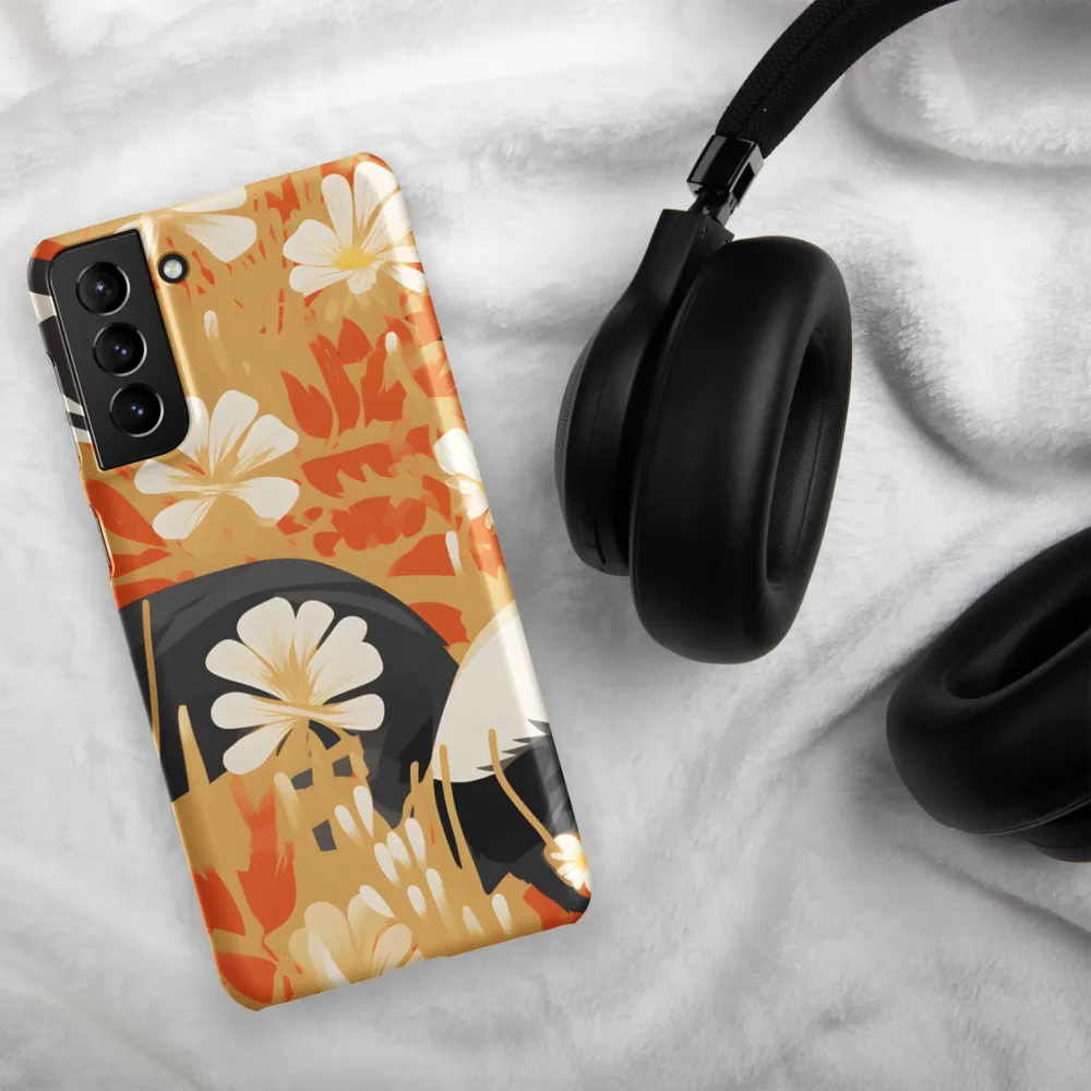 Whimsical Badgers in Bloom