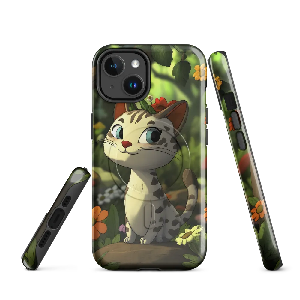 Whimsical Forest Cat