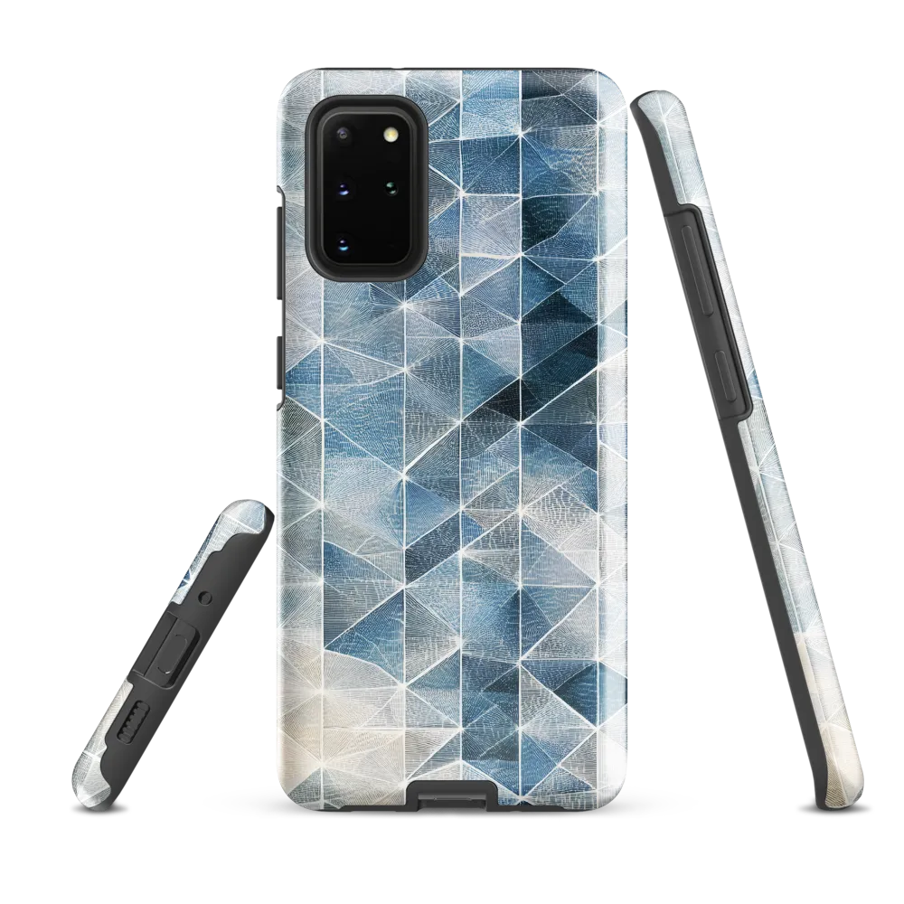 Geometric Harmony in Blue