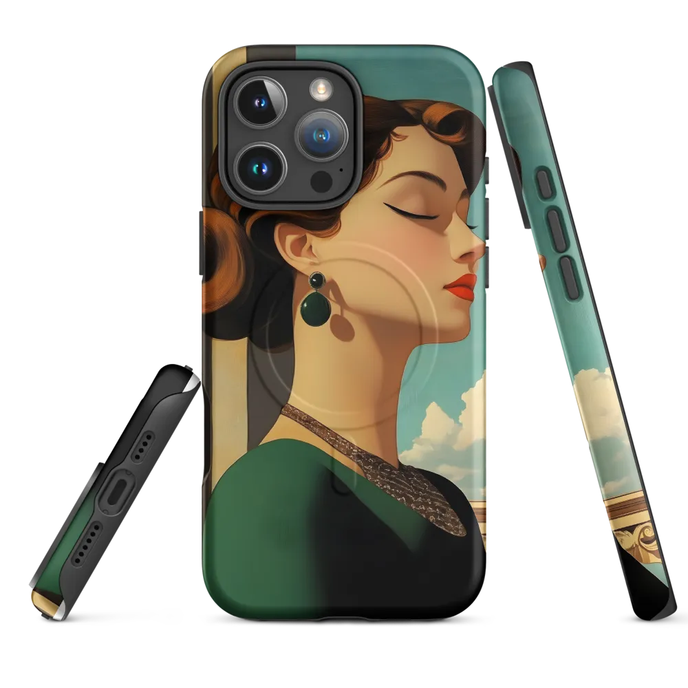 Elegance in Art Deco: A Portrait of Grace
