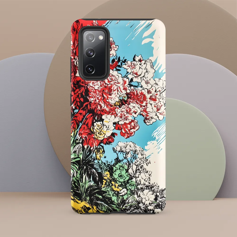 Floral Symphony in Bold Colors