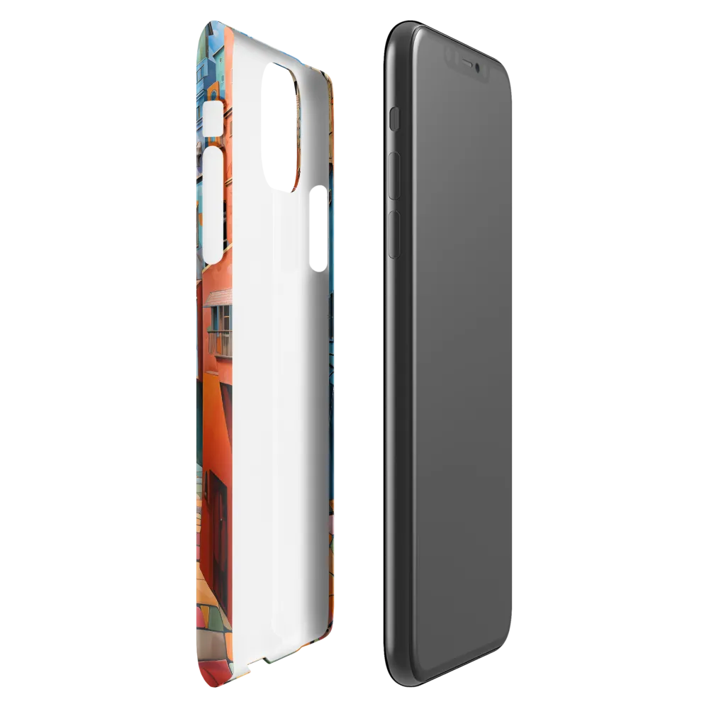 Vibrant Cityscape: A Kaleidoscope of Colors | Phone Case |  11 Pro Max | Snap Case | Matte