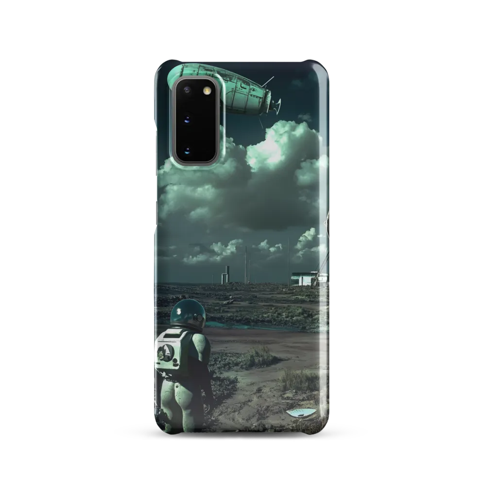Beyond the Ruins: A Cosmic Journey | Phone Case |  S20 | Snap Case | Glossy