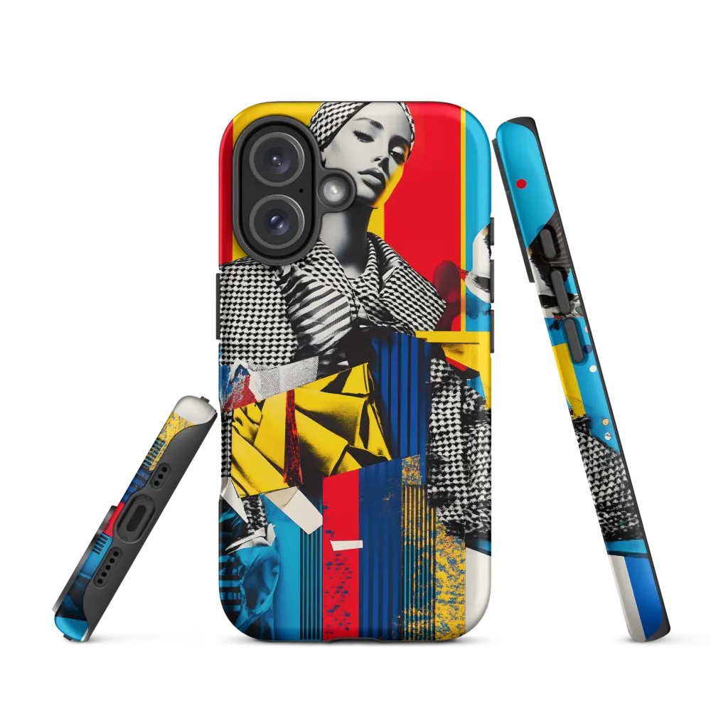 Vibrant Echoes of Fashion | Phone Case