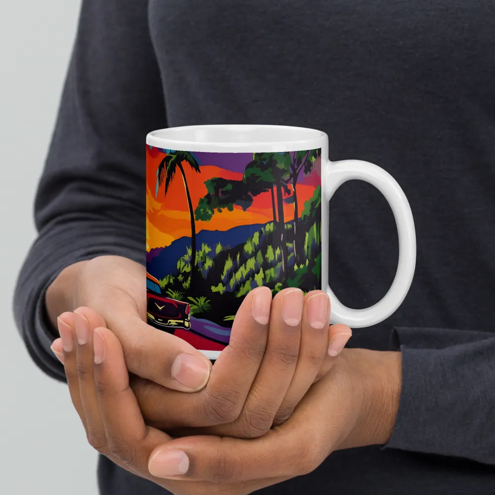 Sunset Drive | Mugs | Multiple Sizes & Colors