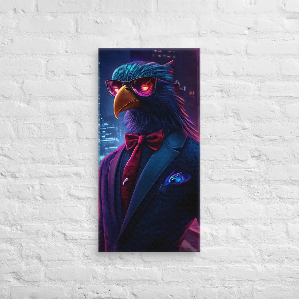 The Dapper Avian | Canvas | 16″×32″