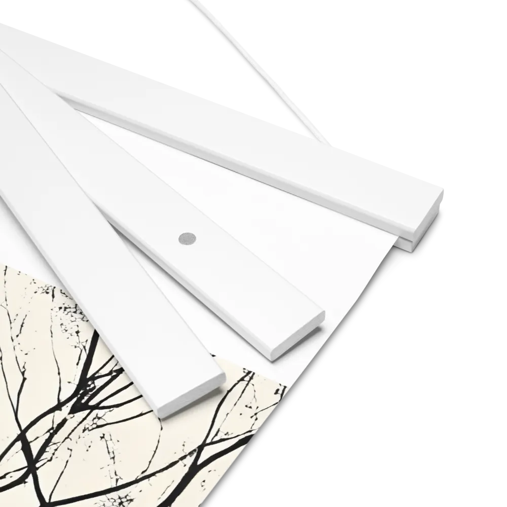 Whispers of Solitude | Poster With White Wood Hanger | 16″×20″