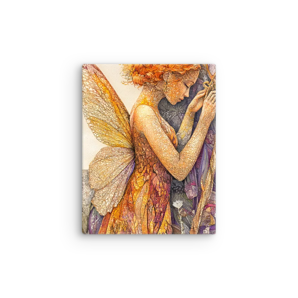 Whispers of the Frosted Meadow | Thin Canvas | 11″×14″