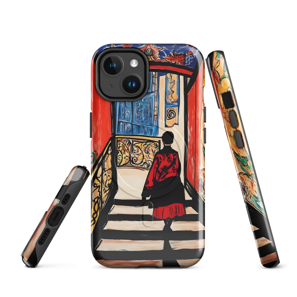 Walking Through Memories | Phone Case |  14 | MagSafe® Tough Case | Glossy
