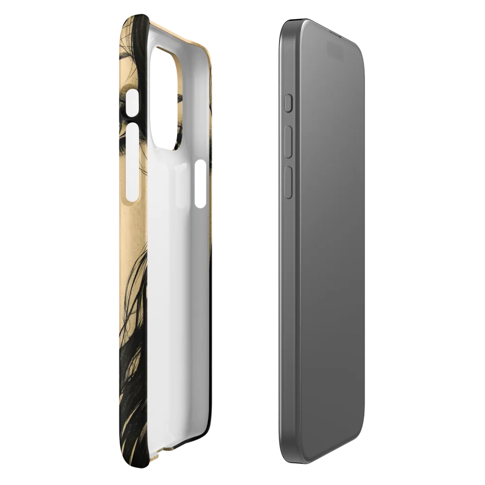 Enigmatic Gaze | Phone Case |  15 Pro Max | Snap Case | Matte