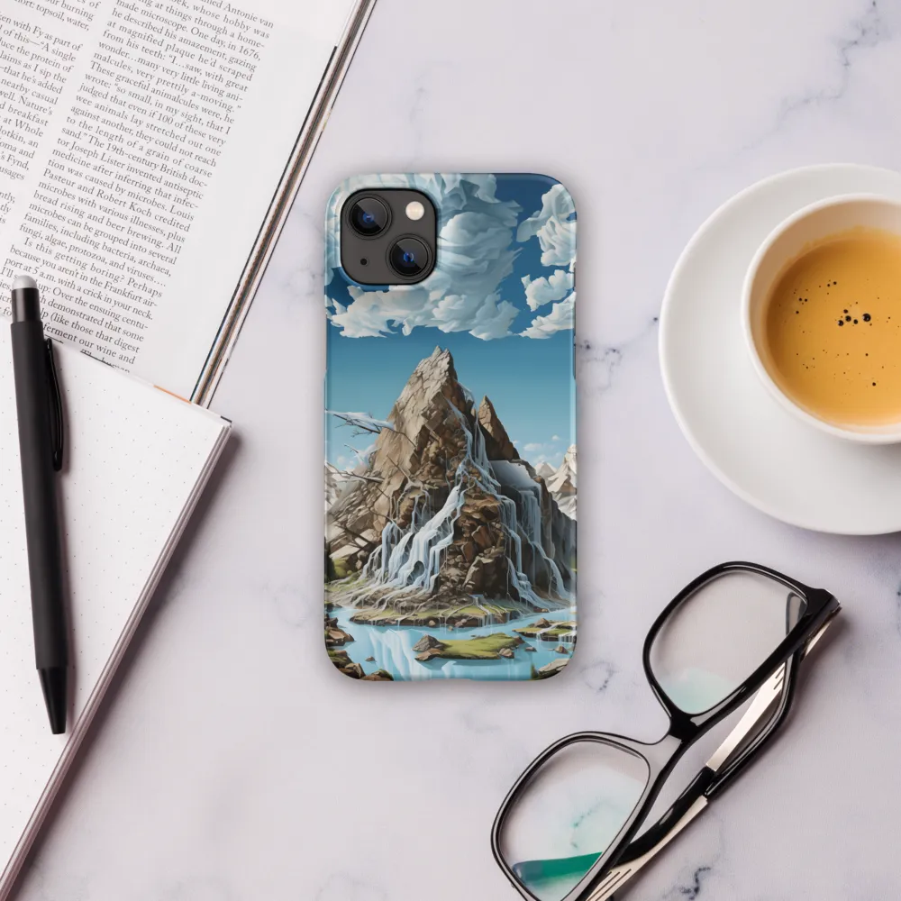 Majestic Cascade: A Mountain Masterpiece