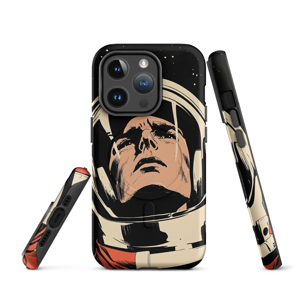 Gaze of the Astronaut | Phone Case |  14 Pro | MagSafe® Tough Case | Matte