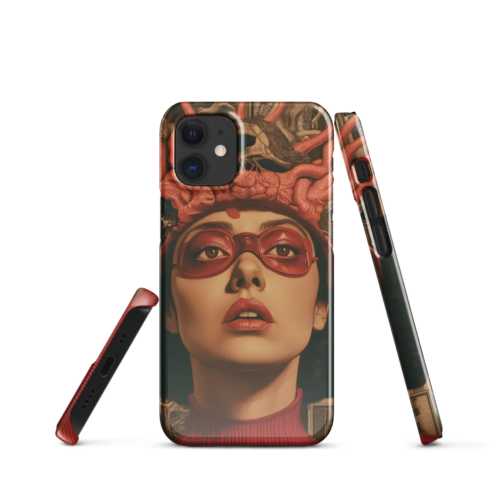Veins of Mortality | Phone Case |  12 Mini | Snap Case | Glossy