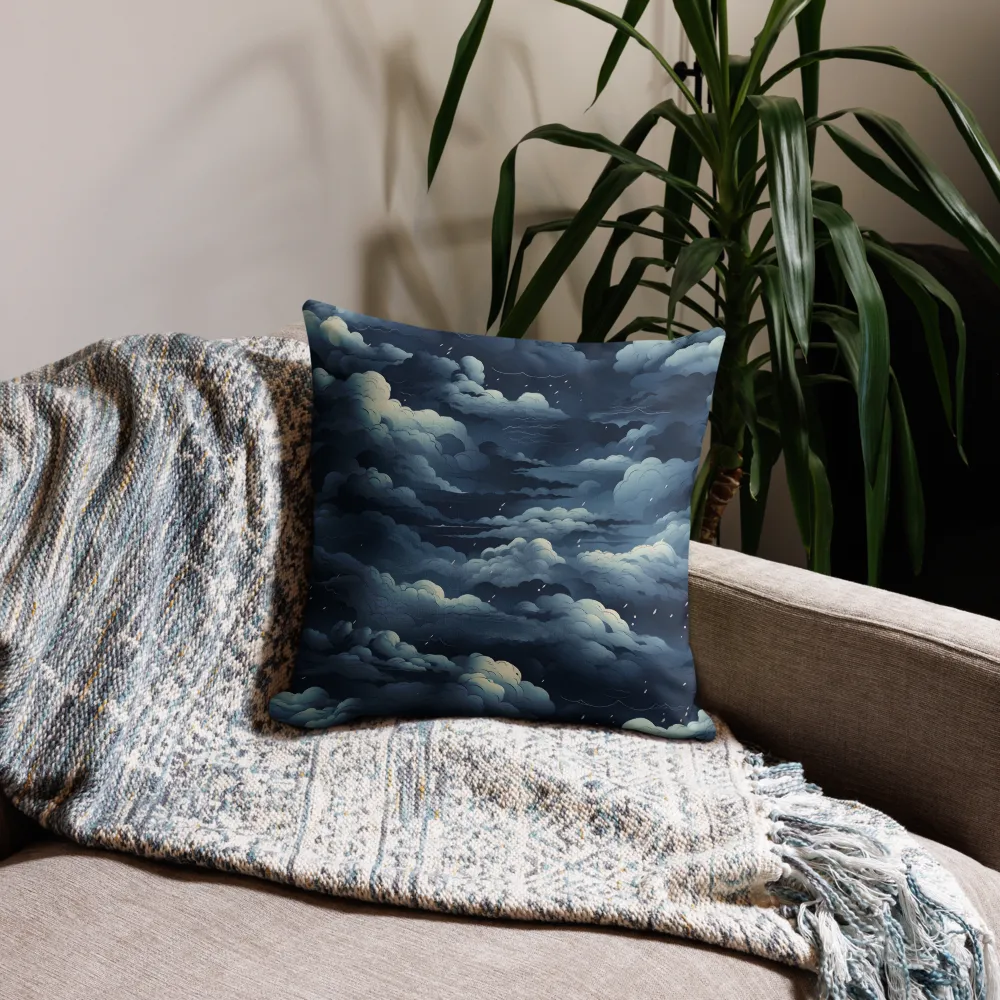 Ethereal Cloudscape | Pillow | 18″×18″