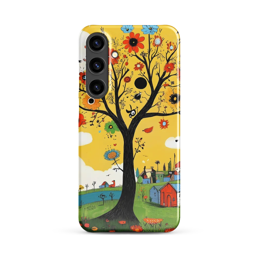 Whimsical Blooms of Life | Phone Case |  S24 Plus | Snap Case | Glossy